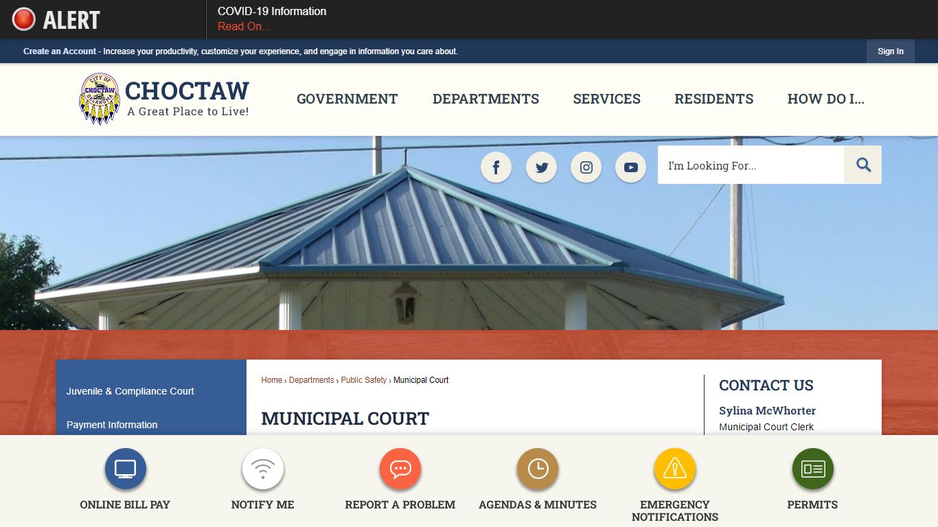 Municipal Court | Choctaw, OK